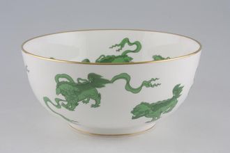 Wedgwood Chinese Tigers - Green Serving Bowl 8"