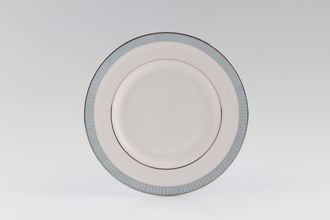Royal Worcester Linea Tea / Side Plate Half Blue Rim 6 1/4"