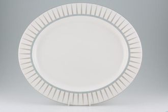 Sell Royal Worcester Linea Oval Platter Oval White Rim 13 1/4" x 11 1/2"