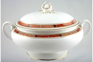 Royal Worcester Beaufort - Rust Vegetable Tureen with Lid