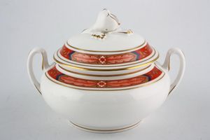 Royal Worcester Beaufort - Rust Sugar Bowl - Lidded (Tea)