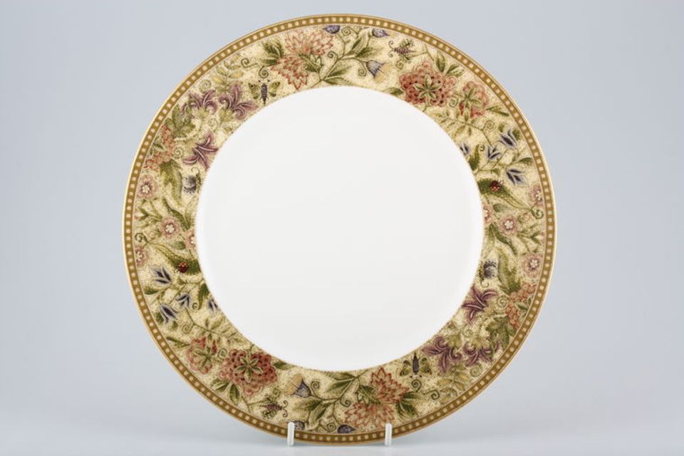 Wedgwood Floral Tapestry Dinner Plate 10 3/4"