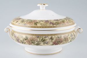 Wedgwood Floral Tapestry Vegetable Tureen with Lid