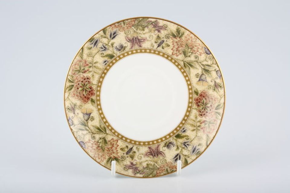 Wedgwood Floral Tapestry Tea Saucer 5 3/4"
