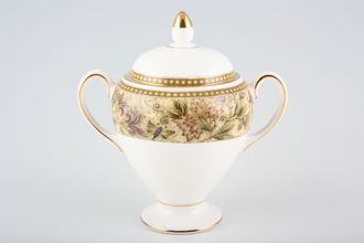 Wedgwood Floral Tapestry Sugar Bowl - Lidded (Tea)