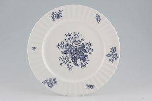 Royal Worcester Blue Sprays - Ribbed Dinner Plate