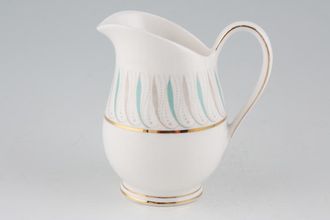 Sell Queen Anne Caprice - Turquoise Milk Jug 1/2pt