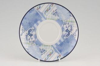 Wedgwood Indigo - Home Breakfast Saucer Also use as soup cup saucer 6 1/2"