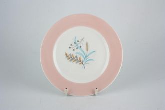 Queen Anne Glade Tea / Side Plate Peach 6 1/4"