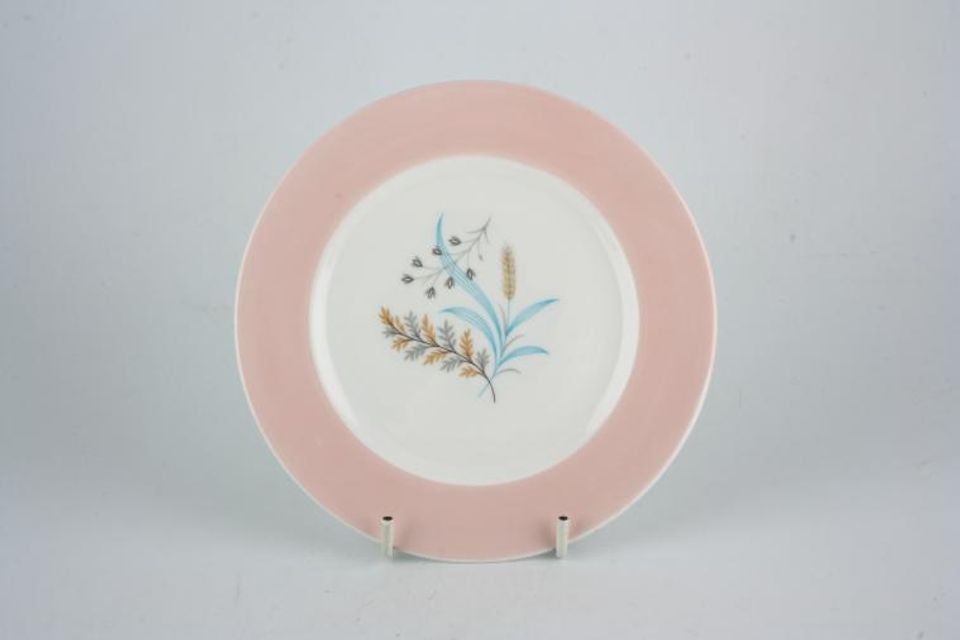 Queen Anne Glade Tea / Side Plate Peach 6 1/4"