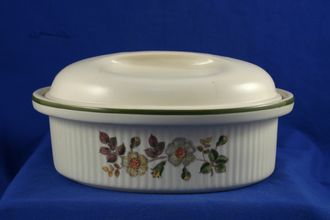Sell Marks & Spencer Autumn Leaves Casserole Dish + Lid oval 2pt