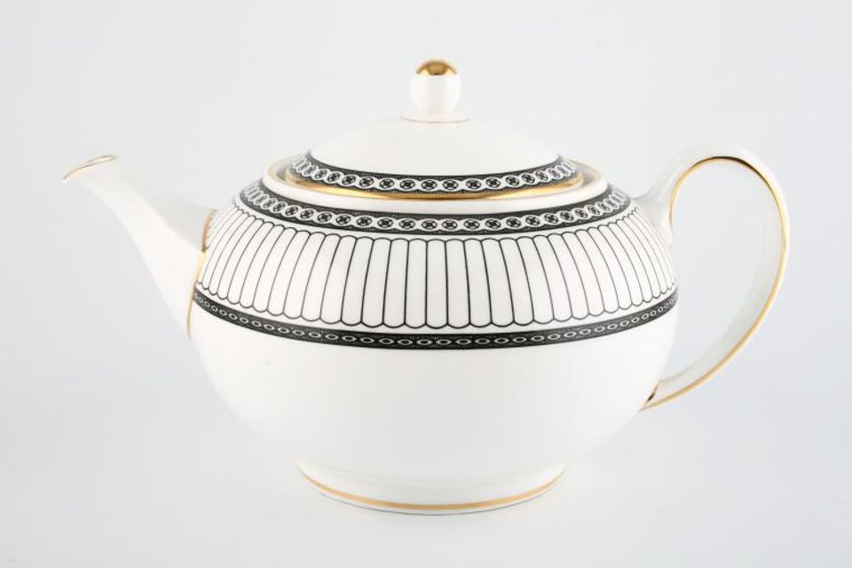 Wedgwood Colonnade - Black Teapot 2pt