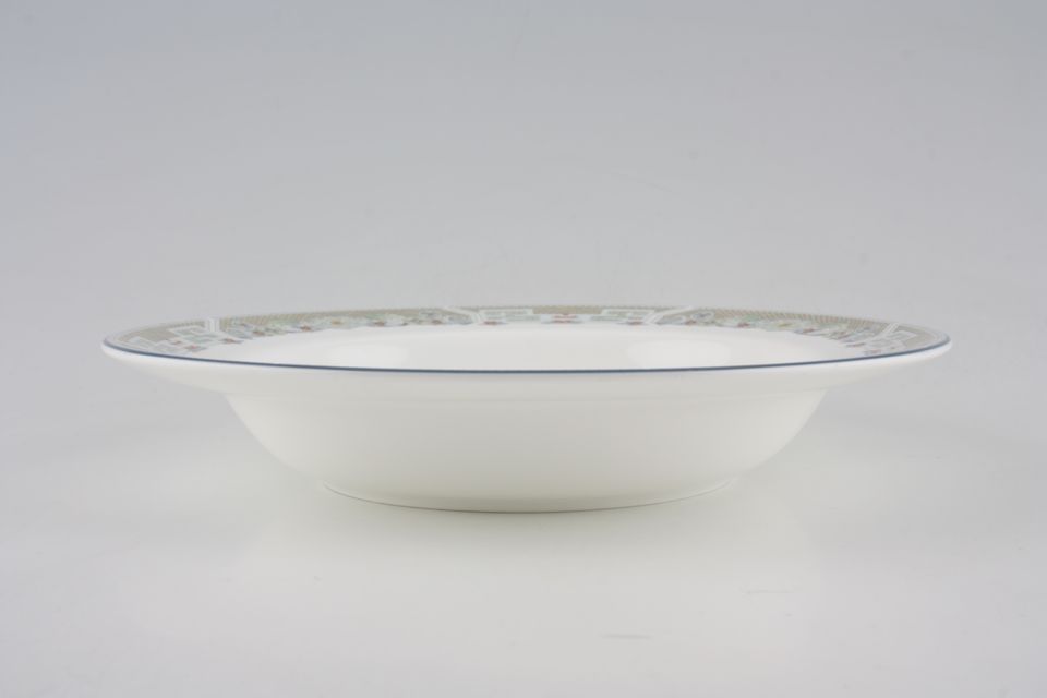 Wedgwood Chinese Legend Rimmed Bowl 8"