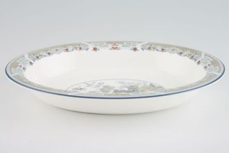 Wedgwood Chinese Legend Vegetable Dish (Open) Oval 10"