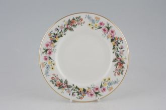 Sell Wedgwood Downland - Gold Edge - Floral Tea / Side Plate 7"