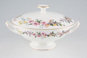 Sell Wedgwood Downland - Gold Edge - Floral Vegetable Tureen with Lid