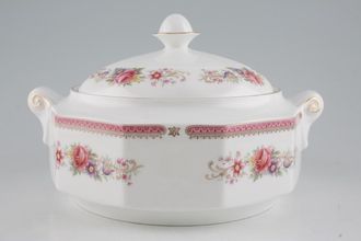 Queens Richmond Vegetable Tureen with Lid Smooth Edge