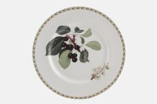 Queens Hookers Fruit Dinner Plate Black Cherries - sizes may vary slightly 10 5/8" thumb 1