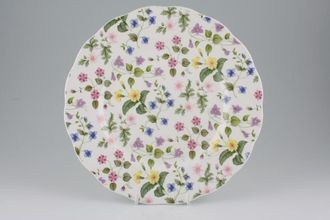 Queens Country Meadow Dinner Plate Pattern all over 10 3/4"