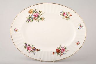 Sell Royal Worcester Roanoke - White Oval Platter 13 3/4"
