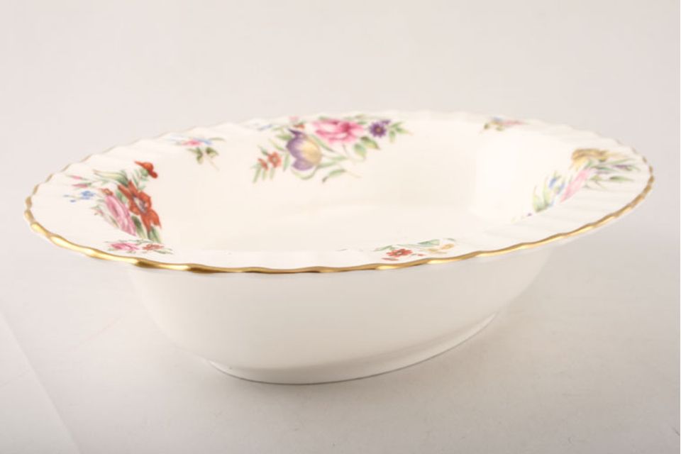 Royal Worcester Roanoke - White Vegetable Dish (Open) Oval 10 1/2"