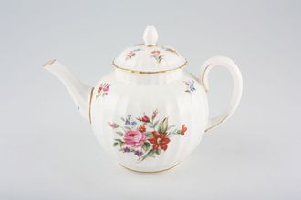 Royal Worcester Roanoke - White Teapot 3/4pt