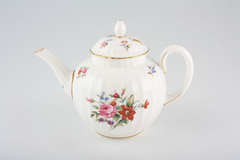 Royal Worcester Roanoke - White Teapot 3/4pt