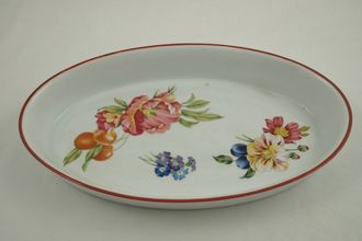 Sell Royal Worcester Ashford Roaster Oval-Red edge 12 1/2" x 7 1/2"
