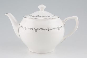 Royal Worcester Silver Chantilly Teapot 1 3/4pt