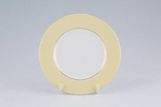 Wedgwood April - Yellow Tea / Side Plate White Centre 6"
