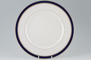 Royal Worcester Howard - Cobalt Blue - gold rim Dinner Plate