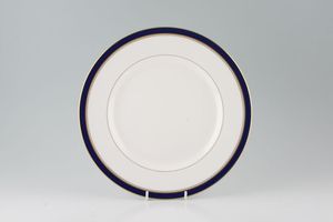 Royal Worcester Howard - Cobalt Blue - gold rim Salad/Dessert Plate