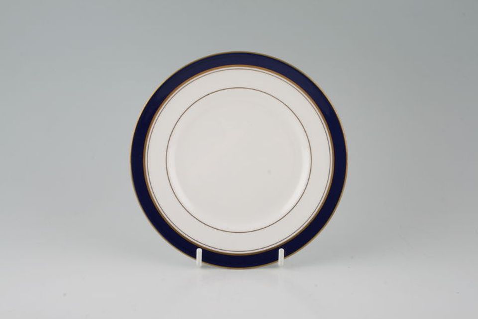 Royal Worcester Howard - Cobalt Blue - gold rim Tea / Side Plate Made in England 6 1/4"