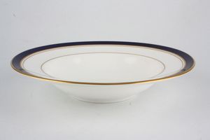 Royal Worcester Howard - Cobalt Blue - gold rim Rimmed Bowl