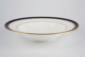 Sell Royal Worcester Howard - Cobalt Blue - gold rim Rimmed Bowl Made in England 8"