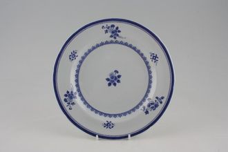 Spode Gloucester - Blue Salad/Dessert Plate Blue Rim 8 1/2"