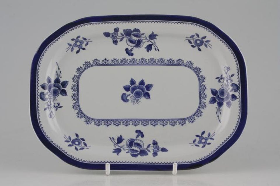 Spode Gloucester - Blue Sauce Boat Stand