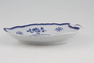Sell Spode Gloucester - Blue Serving Dish leaf shaped 7"