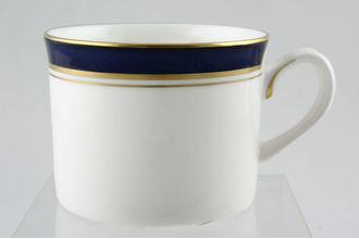 Royal Worcester Howard - Cobalt Blue - gold rim Teacup Palladian- straight sided 3 1/4" x 2 1/2"