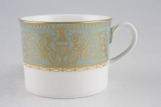Royal Worcester Balmoral - Green Teacup Straight Sided 3 1/4" x 2 3/4"