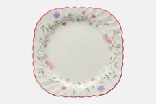 Johnson Brothers Summer Chintz Square Plate Sizes may vary slightly 7 1/4" thumb 1