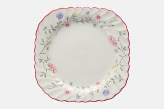 Sell Johnson Brothers Summer Chintz Square Plate Sizes may vary slightly 7 1/4"