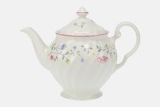 Johnson Brothers Summer Chintz Teapot Note; Johnsons list this as a 2 1/2pt pot but it only holds 2pt 2pt thumb 1