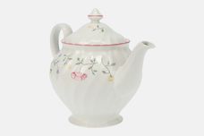 Johnson Brothers Summer Chintz Teapot Note; Johnsons list this as a 2 1/2pt pot but it only holds 2pt 2pt thumb 3