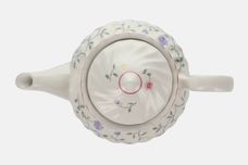 Johnson Brothers Summer Chintz Teapot Note; Johnsons list this as a 2 1/2pt pot but it only holds 2pt 2pt thumb 4
