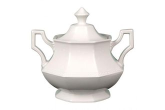 Johnson Brothers Heritage - White Sugar Bowl - Lidded (Tea)