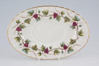 Royal Worcester Bacchanal - Cream Sauce Boat Stand 8 1/2"