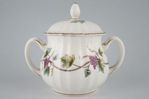 Royal Worcester Bacchanal - Cream Sugar Bowl - Lidded (Tea)