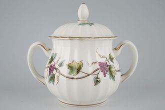 Royal Worcester Bacchanal - Cream Sugar Bowl - Lidded (Tea) 3"