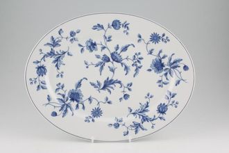 Wedgwood Mikado - Home - Blue Oval Platter 14"